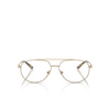 Occhiali da vista Emporio Armani EA1165 3002 matte pale gold - anteprima prodotto 1/3