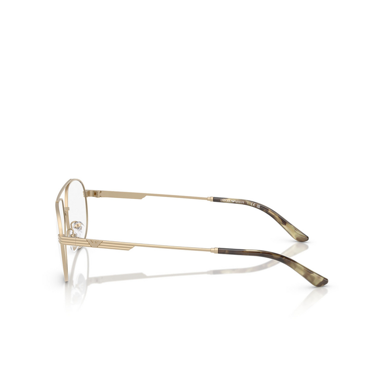 Occhiali da vista Emporio Armani EA1165 3002 matte pale gold - 3/3