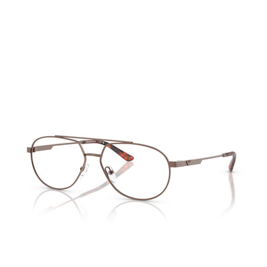 Lunettes de vue Emporio Armani EA1165 3006 matte bronze - Vue trois quarts