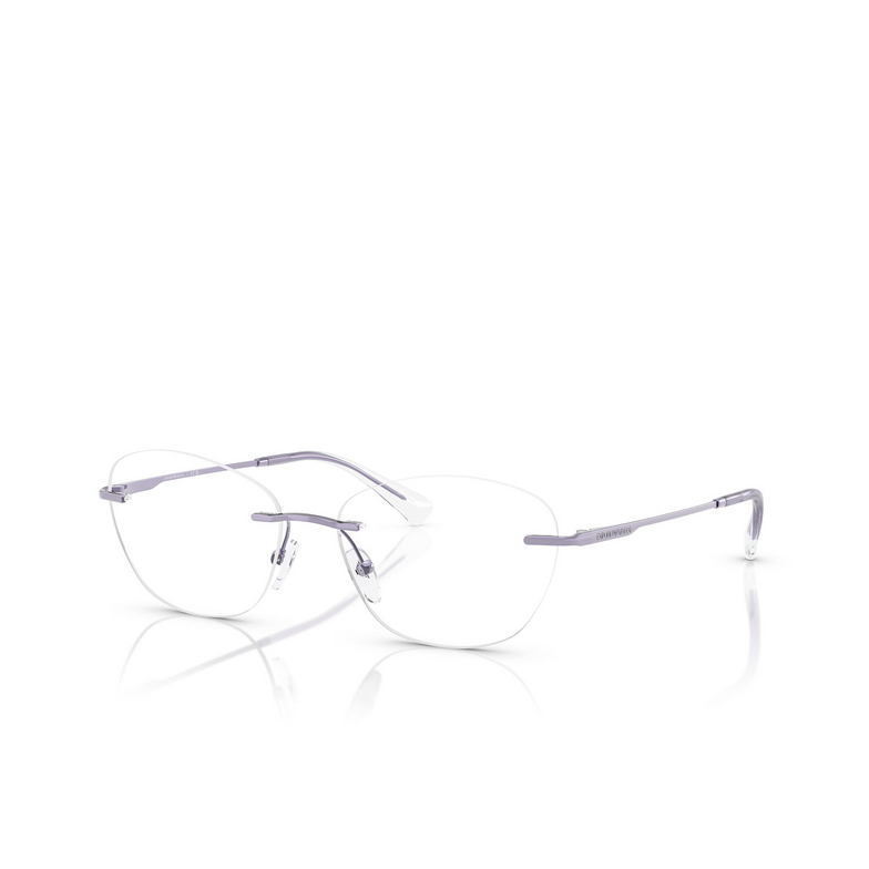 Lunettes de vue Emporio Armani EA1167 3383 shiny metallic violet - 2/3