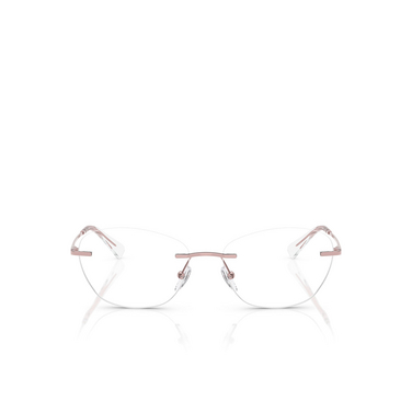 Emporio Armani EA1167 Eyeglasses 3390 shiny metallic pink - front view