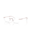 Lunettes de vue Emporio Armani EA1167 3390 shiny metallic pink - Vignette du produit 2/3