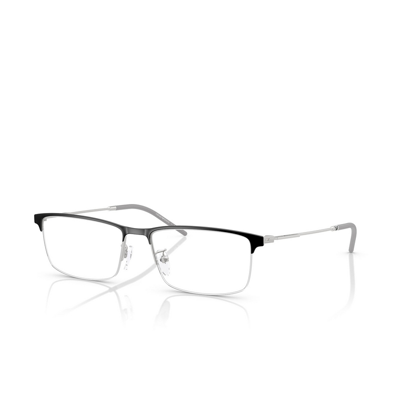 Occhiali da vista Emporio Armani EA1168D 3061 matte black / silver - 2/3