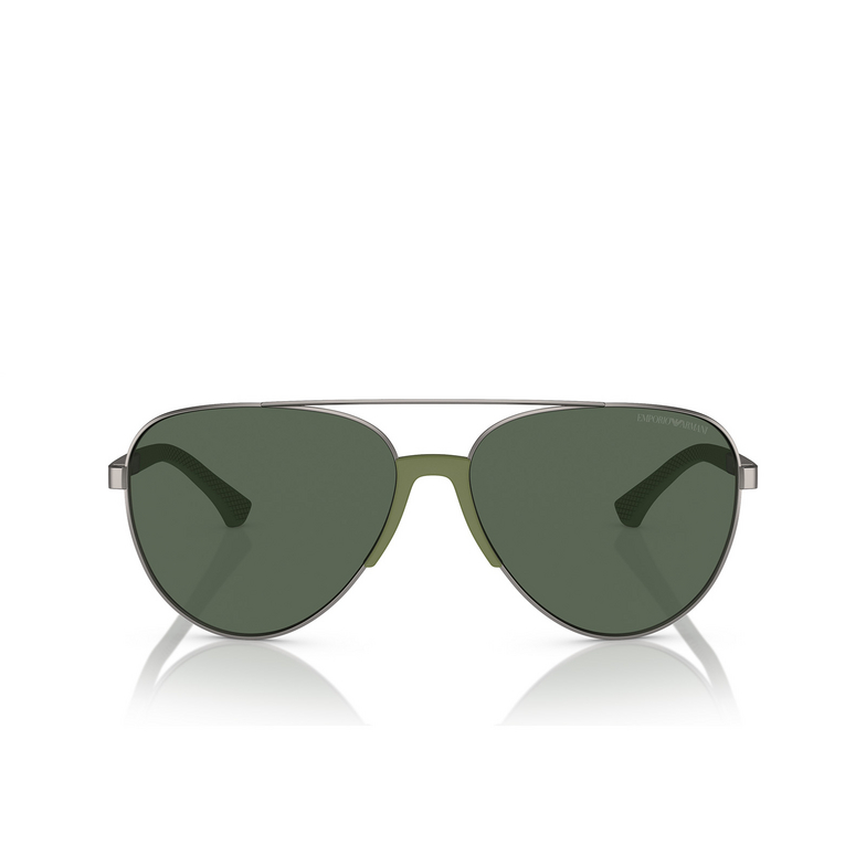 Gafas de sol Emporio Armani EA2059 300371 matte gunmetal - 1/3