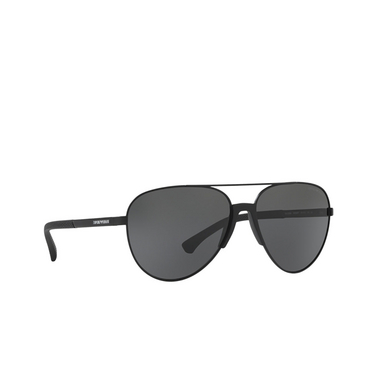 Gafas de sol Emporio Armani EA2059 320387 matte black - Vista tres cuartos