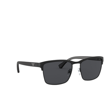 Emporio Armani EA2087 Sunglasses 301487 matte black - three-quarters view