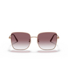 Lunettes de soleil Emporio Armani EA2128D 30118H shiny rose gold - Vignette du produit 1/3