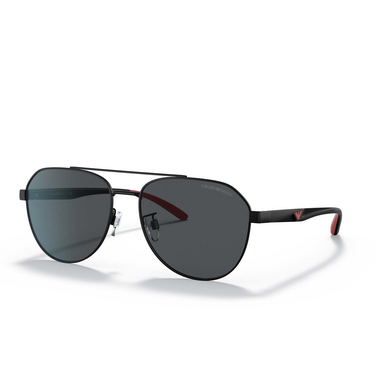 Emporio Armani EA2129D Sunglasses 300187 matte black - three-quarters view