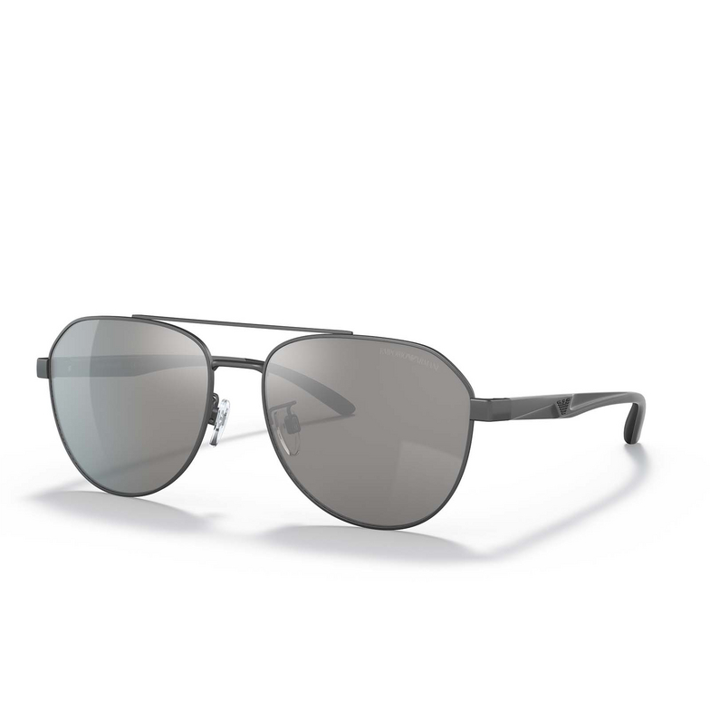 Occhiali da sole Emporio Armani EA2129D 3003Z3 matte gunmetal - 2/3