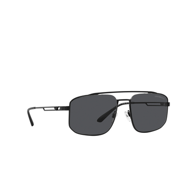 Emporio Armani EA2139 Sunglasses 300187 matte black - three-quarters view