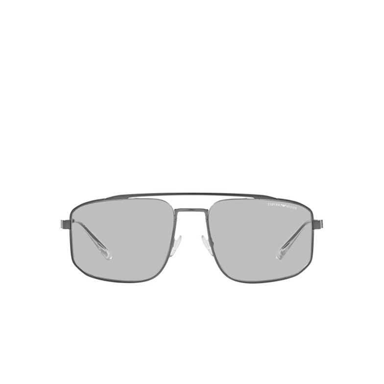 Gafas de sol Emporio Armani EA2139 300387 matte gunmetal - 1/3