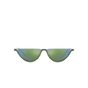 Occhiali da sole Emporio Armani EA2143 33488N shiny green - anteprima prodotto 1/3