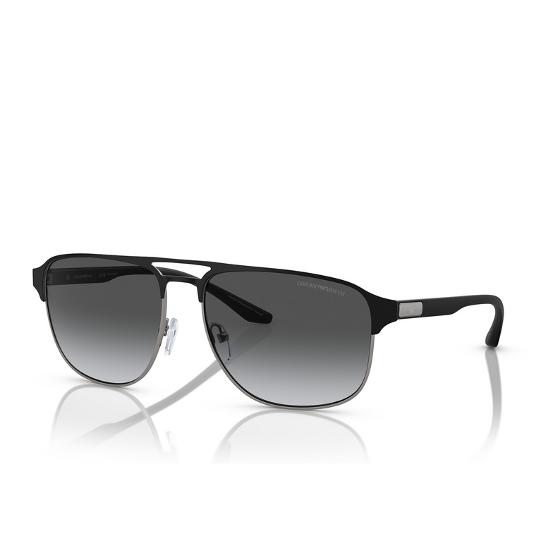 Gafas de sol Emporio Armani EA2144 336511 matte gunmetal / black - 2/3