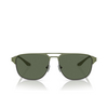 Emporio Armani EA2144 Sunglasses 336771 matte gunmetal / sage green - product thumbnail 1/3