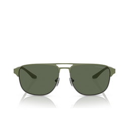 Emporio Armani EA2144 Sunglasses 336771 matte gunmetal / sage green