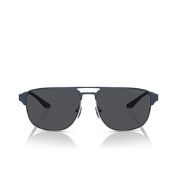 Occhiali da sole Emporio Armani EA2144 336887 matte silver / bluette