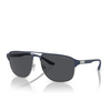 Emporio Armani EA2144 Sunglasses 336887 matte silver / bluette - product thumbnail 2/3