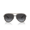 Lunettes de soleil Emporio Armani EA2145 33578G shiny transparent smoke - Vignette du produit 1/3