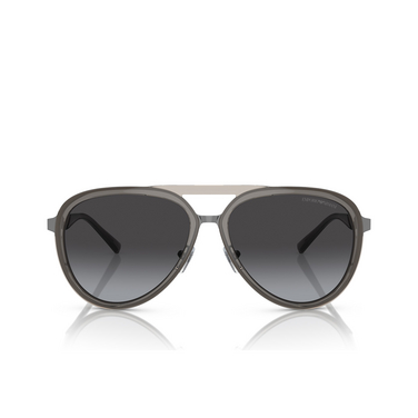 Emporio Armani EA2145 Sunglasses 33578G shiny transparent smoke - front view
