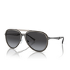 Lunettes de soleil Emporio Armani EA2145 33578G shiny transparent smoke - Vignette du produit 2/3