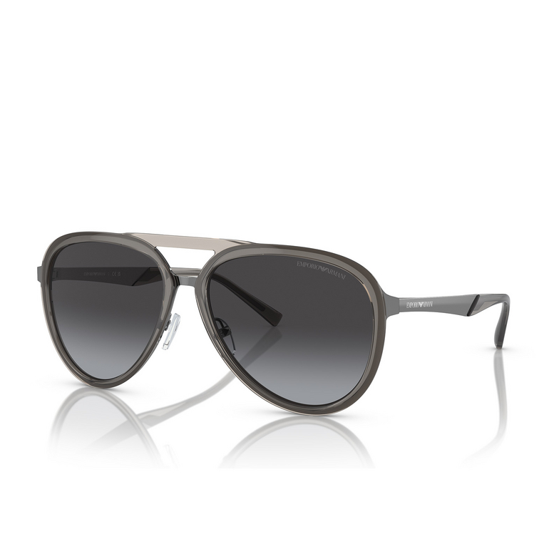 Emporio Armani EA2145 Sonnenbrillen 33578G shiny transparent smoke - 2/3