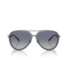 Lunettes de soleil Emporio Armani EA2145 33584L shiny transparent dark blue - Vignette du produit 1/3