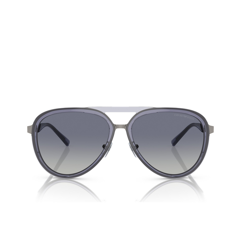 Emporio Armani EA2145 Sonnenbrillen 33584L shiny transparent dark blue - 1/3