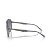 Lunettes de soleil Emporio Armani EA2145 33584L shiny transparent dark blue - Vignette du produit 3/3