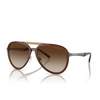 Lunettes de soleil Emporio Armani EA2145 336013 shiny transparent brown - Vignette du produit 2/3