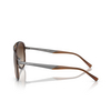 Lunettes de soleil Emporio Armani EA2145 336013 shiny transparent brown - Vignette du produit 3/3