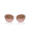 Lunettes de soleil Emporio Armani EA2146 336414 shiny silver - Vignette du produit 1/3