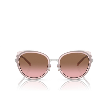 Emporio Armani EA2146 Sunglasses 336414 shiny silver - front view
