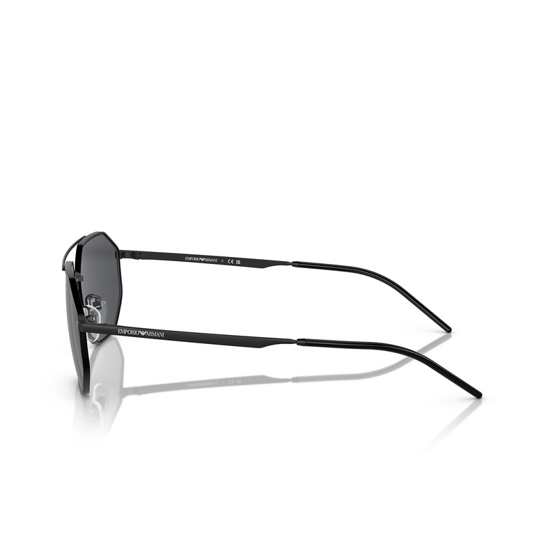 Lunettes de soleil Emporio Armani EA2147 300187 matte black - 3/3