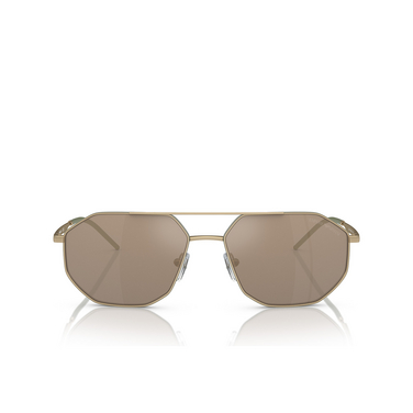 Emporio Armani EA2147 Sunglasses 30025A matte gold - front view