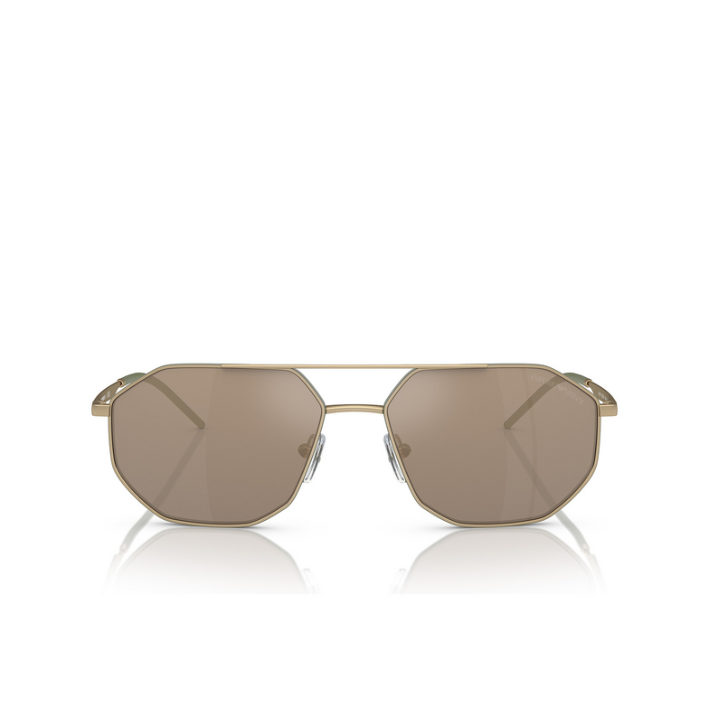 Gafas de sol Emporio Armani EA2147 30025A matte gold - 1/3