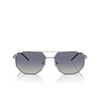 Occhiali da sole Emporio Armani EA2147 30454L matte silver - anteprima prodotto 1/3