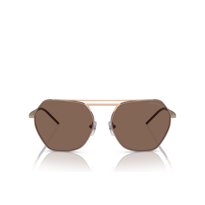 Emporio Armani EA2148 Sunglasses 301173 shiny rose gold - 1/3