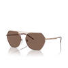 Lunettes de soleil Emporio Armani EA2148 301173 shiny rose gold - Vignette du produit 2/3