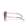 Lunettes de soleil Emporio Armani EA2148 301173 shiny rose gold - Vignette du produit 3/3