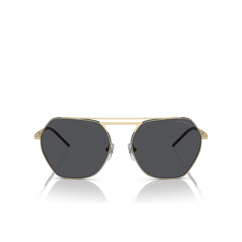 Gafas de sol Emporio Armani EA2148 301387 shiny pale gold - 1/3