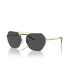 Lunettes de soleil Emporio Armani EA2148 301387 shiny pale gold - Vignette du produit 2/3