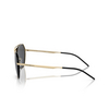 Lunettes de soleil Emporio Armani EA2148 301387 shiny pale gold - Vignette du produit 3/3