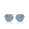 Lunettes de soleil Emporio Armani EA2148 301580 shiny silver - Vignette du produit 1/3