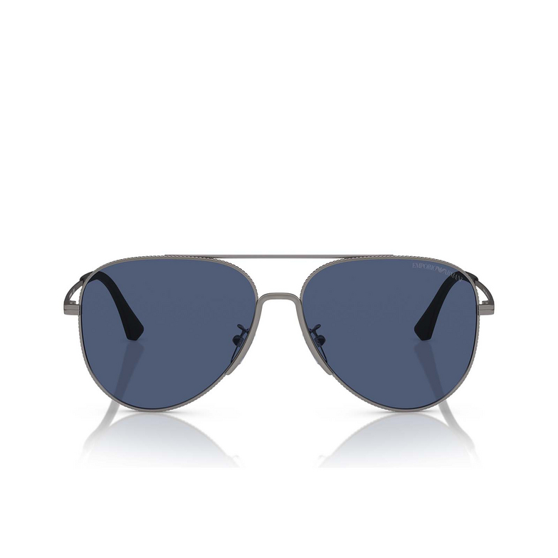 Occhiali da sole Emporio Armani EA2149D 300380 matte gunmetal - 1/3