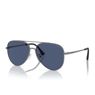 Emporio Armani EA2149D Sunglasses 300380 matte gunmetal - three-quarters view