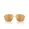 Lunettes de soleil Emporio Armani EA2150 301378 shiny pale gold - Vignette du produit 1/3