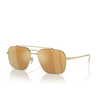 Lunettes de soleil Emporio Armani EA2150 301378 shiny pale gold - Vignette du produit 2/3