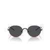 Emporio Armani EA2151 Sunglasses 337487 shiny black / fuchsia dark grey - product thumbnail 1/3