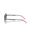 Lunettes de soleil Emporio Armani EA2151 337487 shiny black / fuchsia dark grey - Vignette du produit 3/3