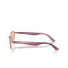 Emporio Armani EA2153 Sunglasses 3011/5 shiny rose gold - product thumbnail 3/3